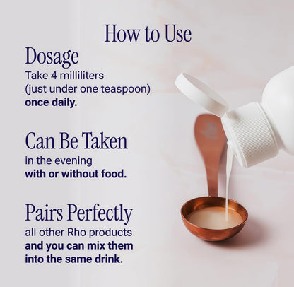 Rho Nutrition Liposomal Glutathione - Ultra High Absorption Liquid Glutathione Supplement - Supports Natural Detoxification, Immune System, Skin Health, Mental Clarity & Overall Well-Being